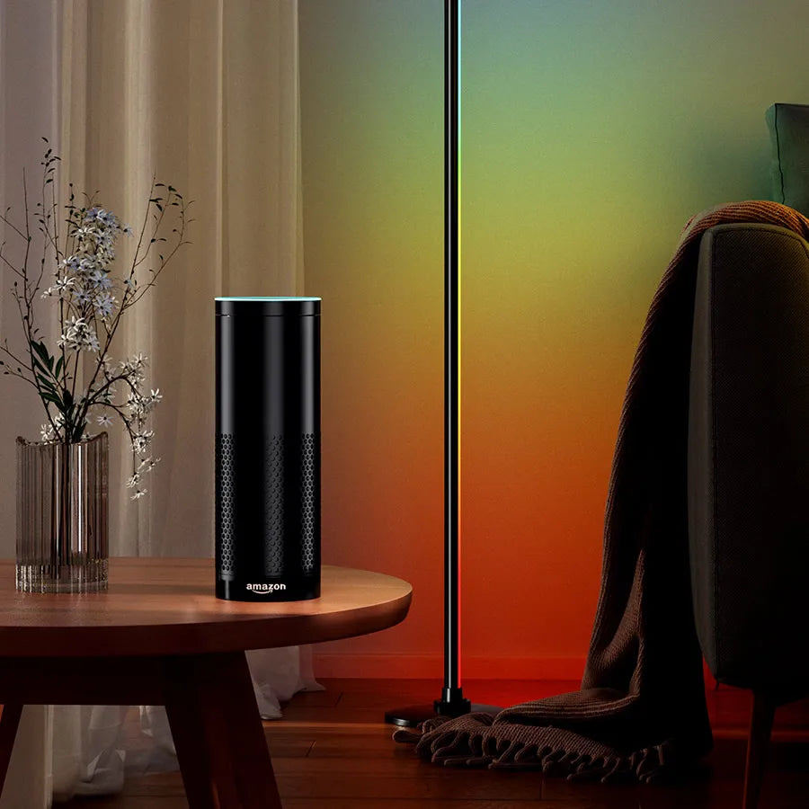 CL Lighting Home Decorative Standing Lamp 1.35M RGB Remote Control Led Floor Lamp Decorative Ambient Floor Light