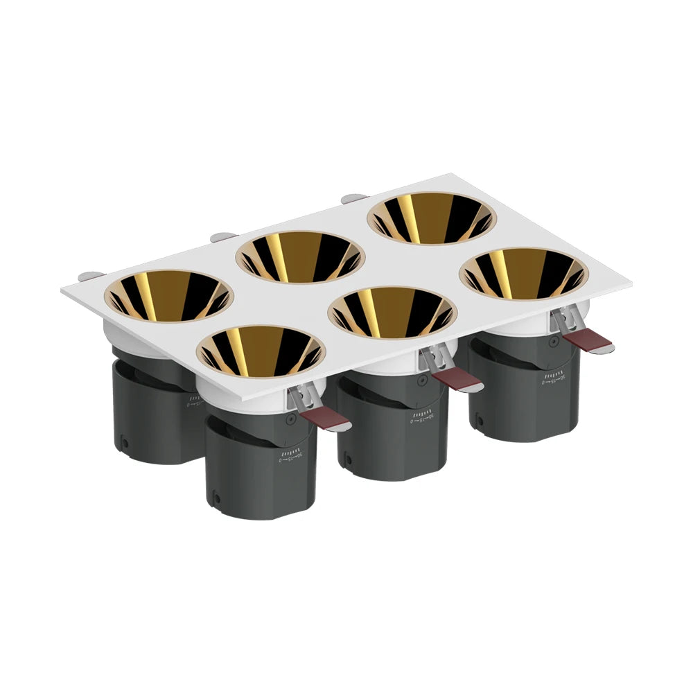 Anti Glare Aluminum Housing COB Down Lamp 8W 10W 12W 15W 18W 20W LED Spot Light for Vali Hotel Office Mall
