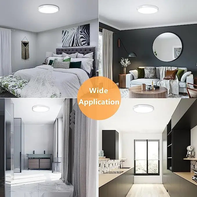 Most Popular Surface Indoor Home Office Round Aluminum 18w 24w 36w 48w Smd Frameless Led Panel Light