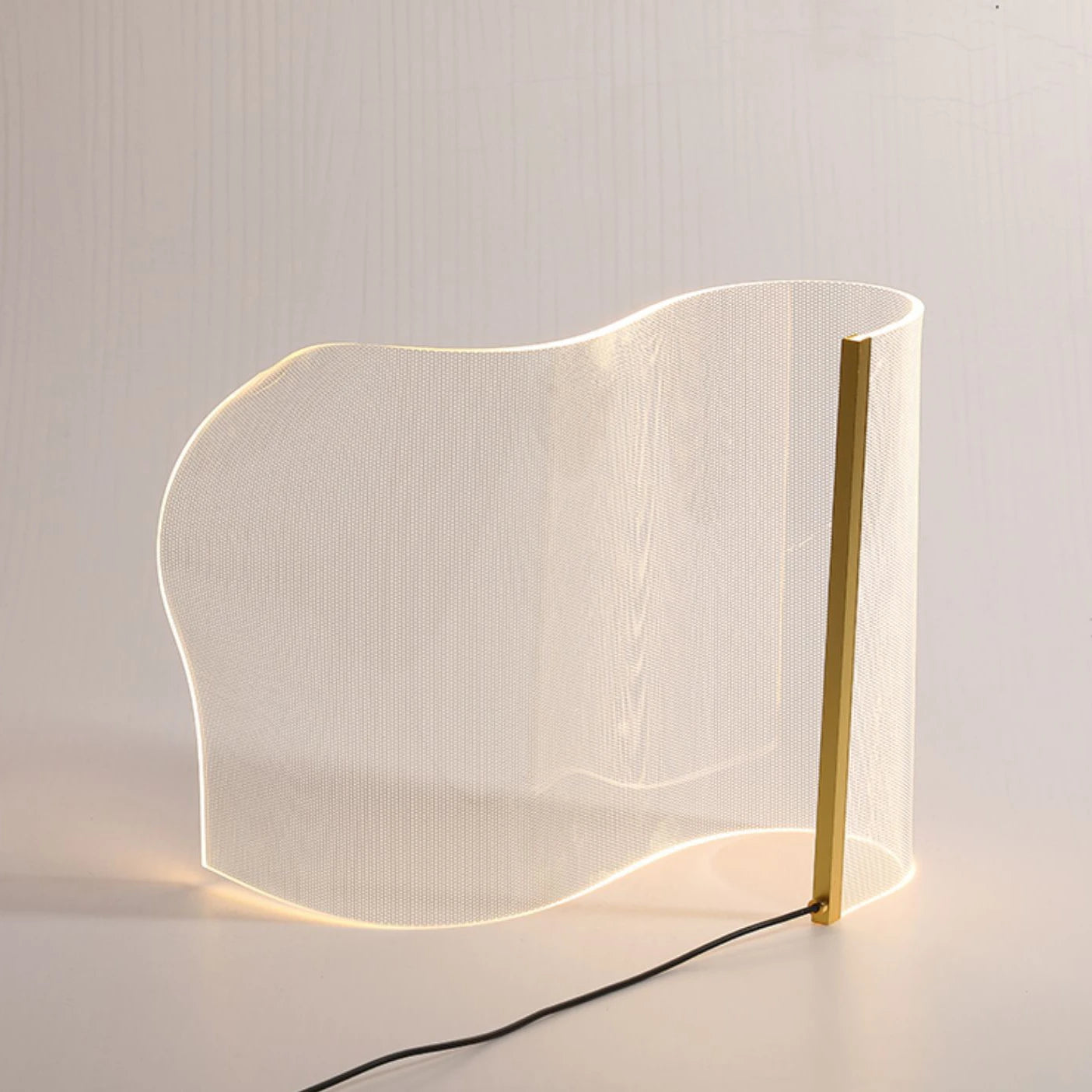 Creative Living Room Lamp Geometric Irregular Art Modeling Hotel Model Room Simple Modern Acrylic Floor Lamp