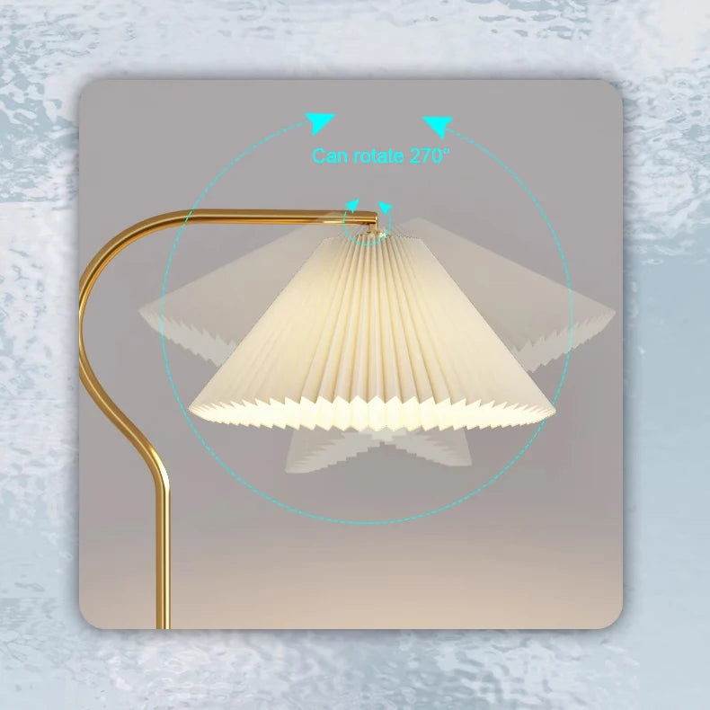 Luxury Living Room Sofa Floor Lamp with Wireless Rechargeable Table Minimalist Bedroom Bedside Lamp Marble Base Standing Lamp