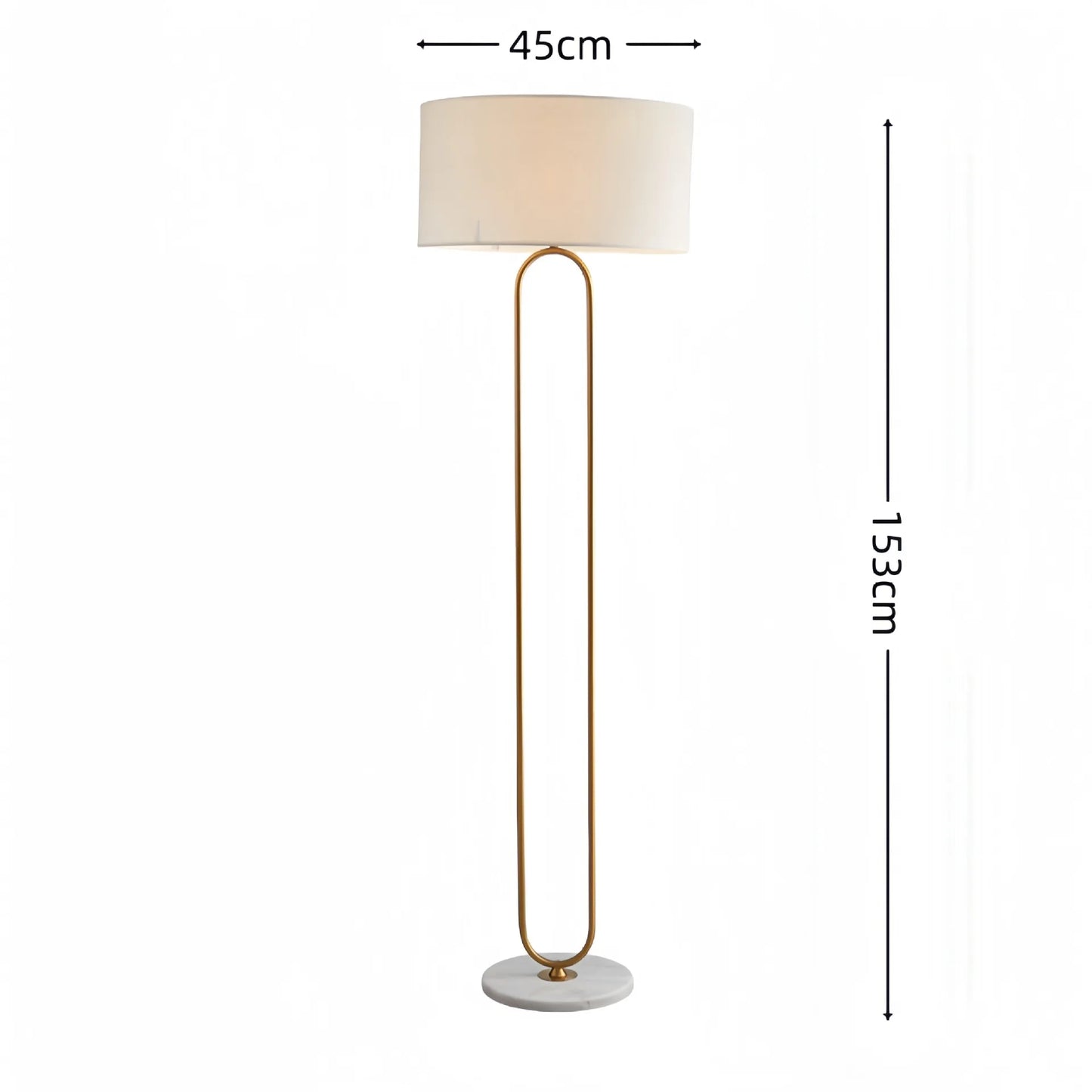 Hot Sale Indoor Floor Task Lamp Brass Colors LED Home Decoration Gold Iron Modern Floor Lamp