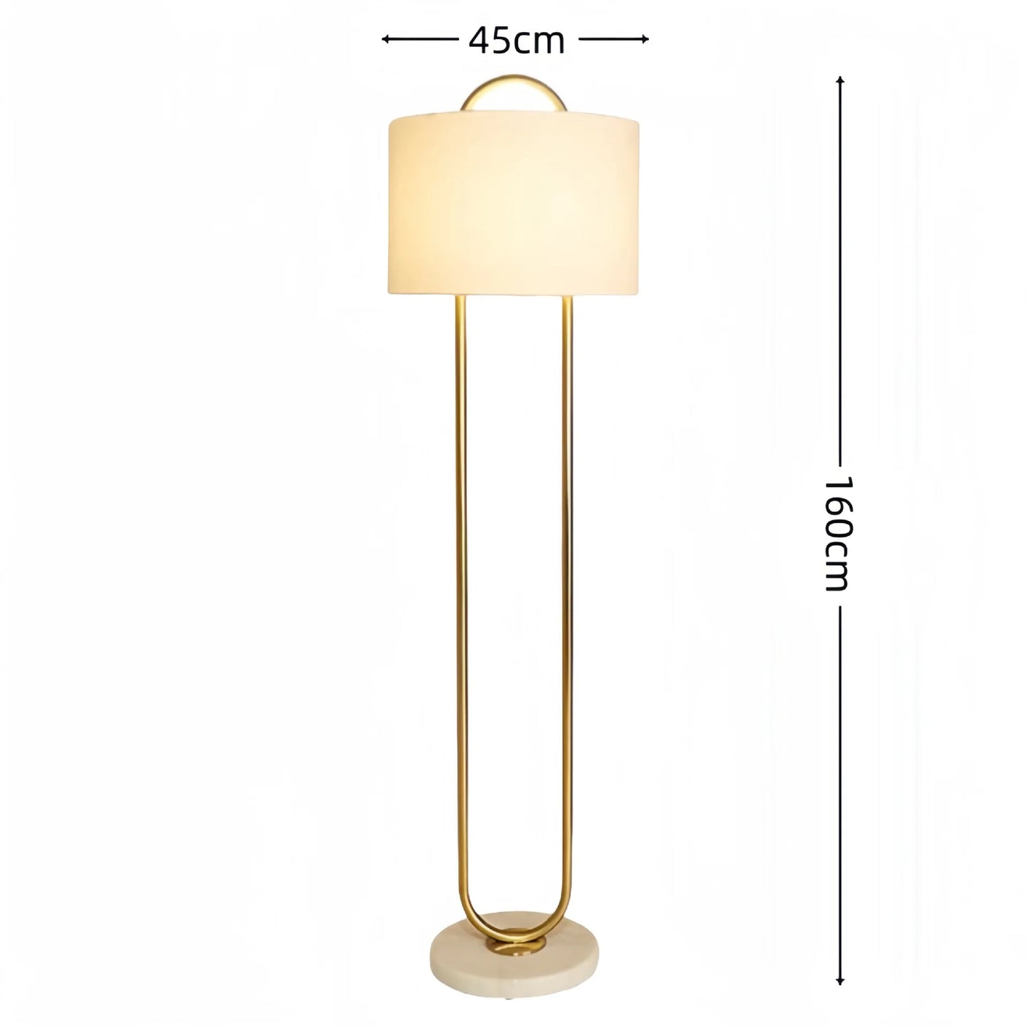 Hot Sale Indoor Floor Task Lamp Brass Colors LED Home Decoration Gold Iron Modern Floor Lamp