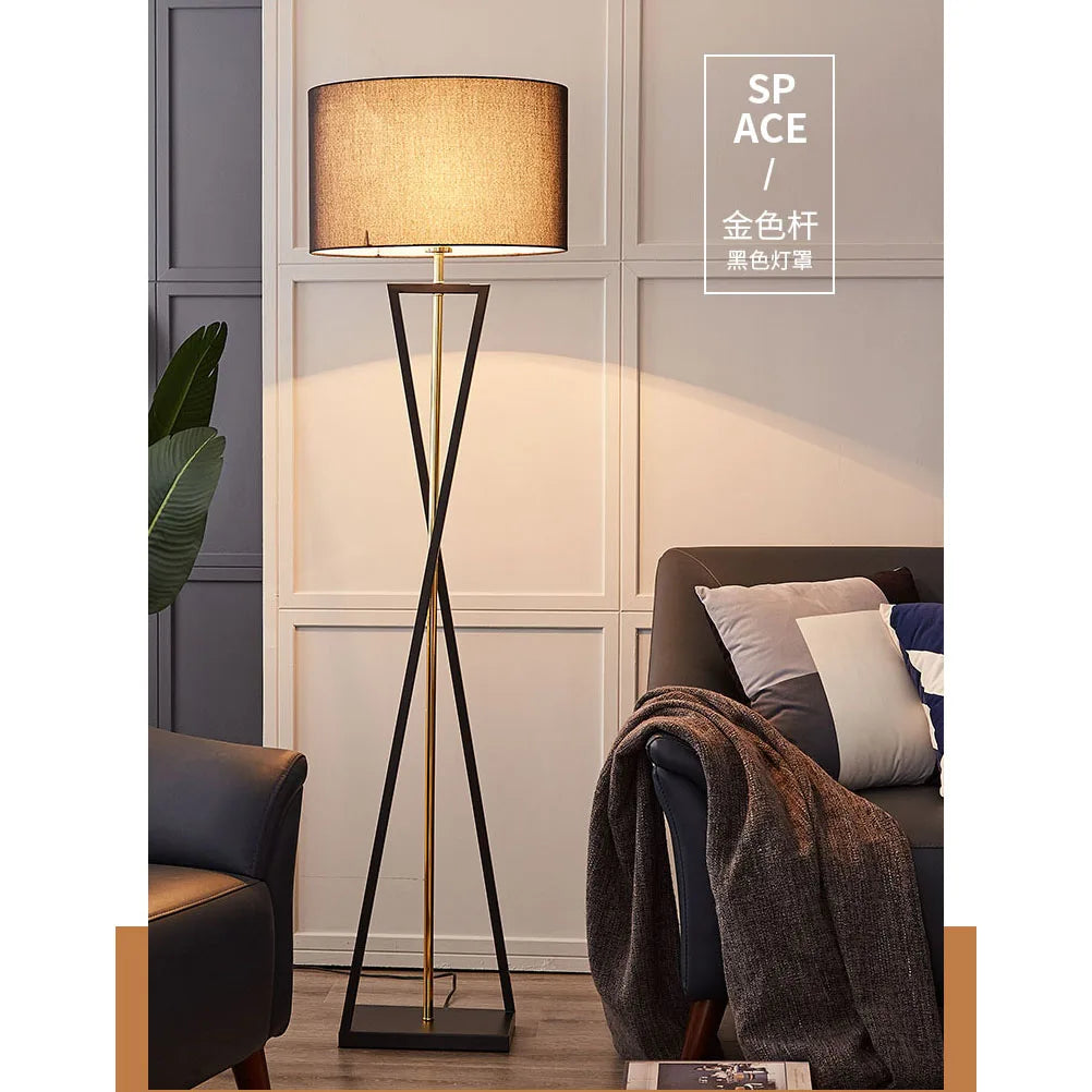 Living Room Floor Lamp Simple Modern Standing Lamp Bedroom Light Luxury Sofa Design Sense High-End Ornament Lamp Decoration