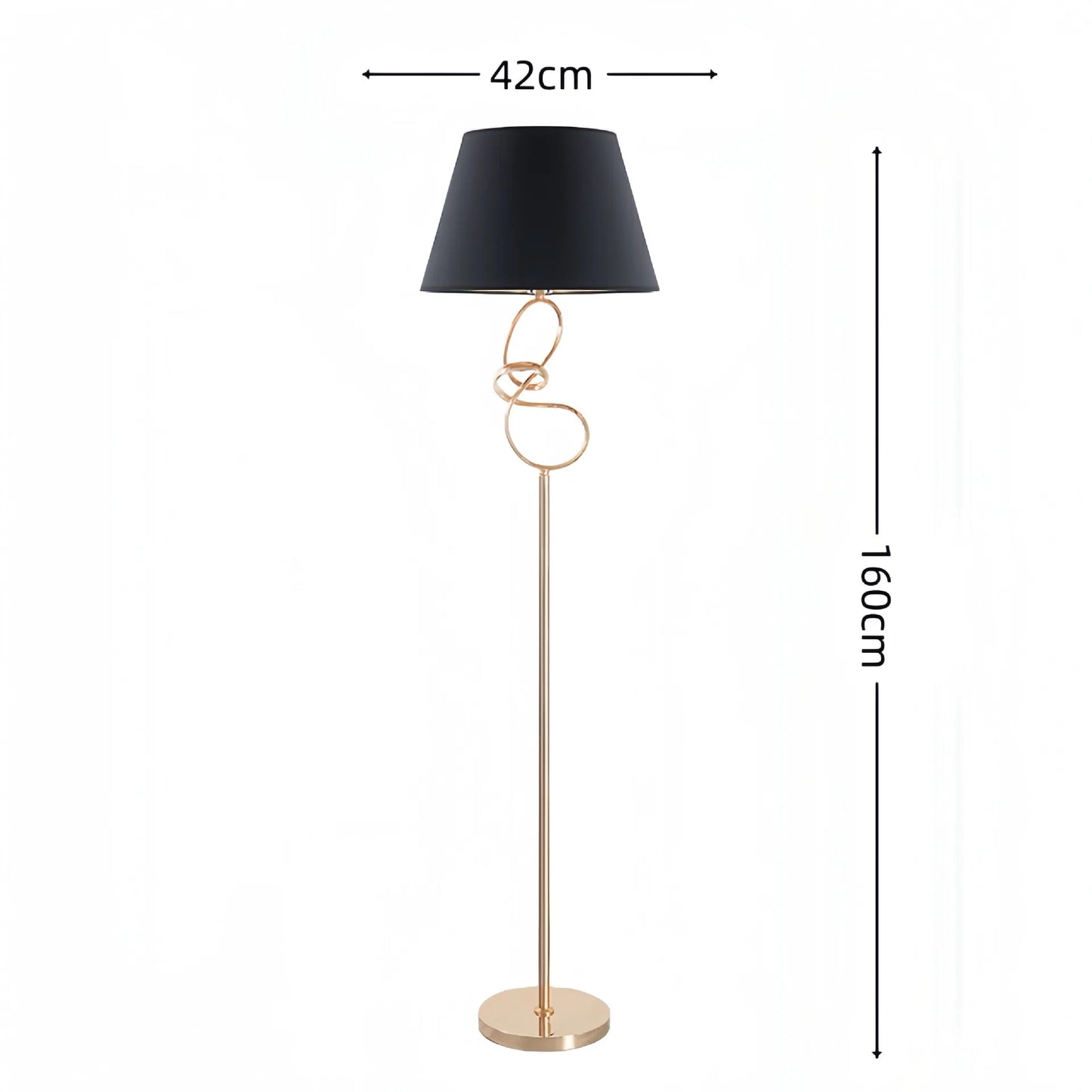 Hot Sale Indoor Floor Task Lamp Brass Colors LED Home Decoration Gold Iron Modern Floor Lamp