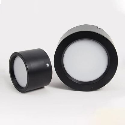 LED Surface Mounted Downlight Round Household Porch Light High Bright Ceiling Aisle Bucket Down Light