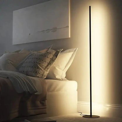 Top Quality Office Home Decor Standing Corner Light Smart Interior Design Stand Light Floor Lamp