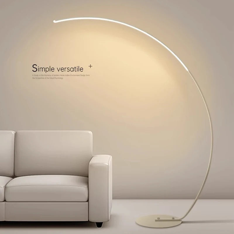 Nordic Modern Large Designer Corner Floor Lamp Wholesale Luxury Arc Led Floor Lamps for Living Room Home Decor