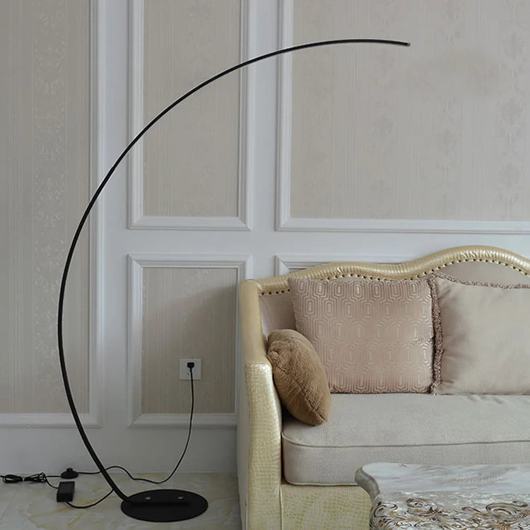 Nordic Modern Large Designer Corner Floor Lamp Wholesale Luxury Arc Led Floor Lamps for Living Room Home Decor