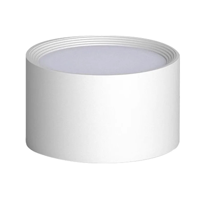 LED Surface Mounted Downlight Round Household Porch Light High Bright Ceiling Aisle Bucket Down Light