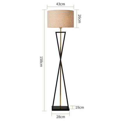 Living Room Floor Lamp Simple Modern Standing Lamp Bedroom Light Luxury Sofa Design Sense High-End Ornament Lamp Decoration
