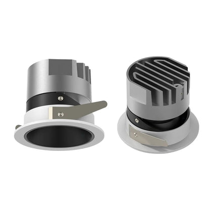 High Quality Dimmable COB LED Recessed Ceiling Light Downlight Spotlight Square Round Anti Glare LED Down Light