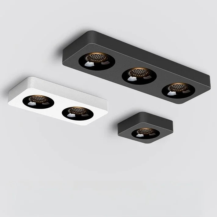 Factory Outlet LED square Ultra-thin Surface Mounted Anti-glare Ceiling Lamp Downlight Spotlight for Indoor Lighting
