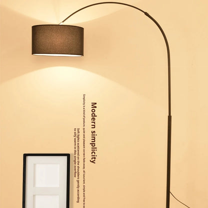 Modern Simple Fishing Light Nordic Living Room Sofa Study Creative Light Luxury Coffee Table Vertical Floor Lamp Lamp
