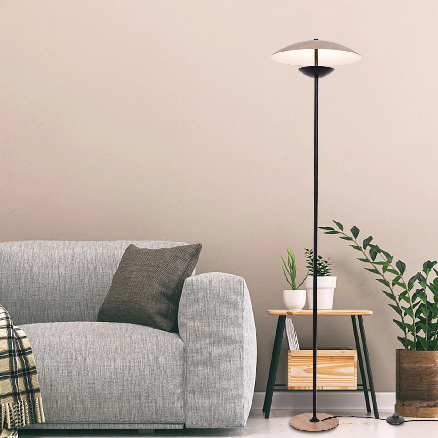 New Design Dimmable Stand LED Floor Lamp High Quality Customized Metal Floor Lamp