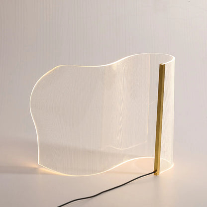 Creative Living Room Lamp Geometric Irregular Art Modeling Hotel Model Room Simple Modern Acrylic Floor Lamp