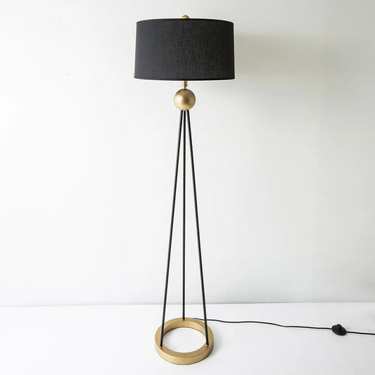 Living Room Vertical Table Lamp Bedroom Bedside Lamp Nordic Minimalist Modern Light Luxury Design American Floor Lamp