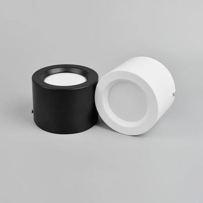 LED Surface Mounted Downlight Round Household Porch Light High Bright Ceiling Aisle Bucket Down Light