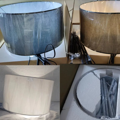 Tripod Design Metal Corner Floor Lights White Black Color Standing Floor Lamps for Livingroom Bedroom Study Home Decoration