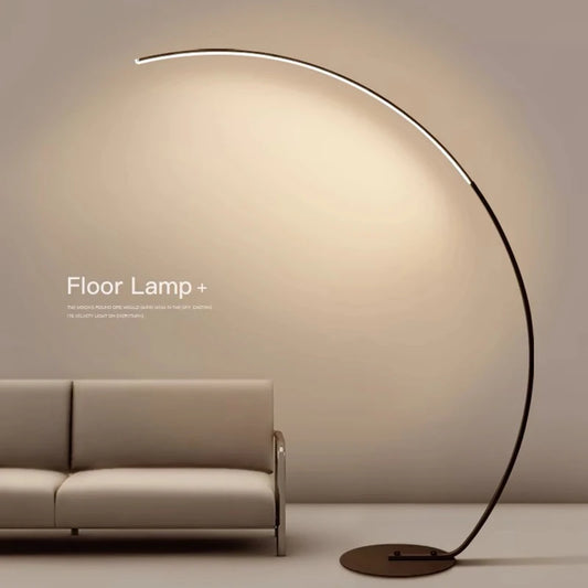 Nordic Modern Large Designer Corner Floor Lamp Wholesale Luxury Arc Led Floor Lamps for Living Room Home Decor